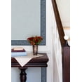 thumbnail image 2 of Chesapeake Carved Floral Blue Trim Wall Border, 2 of 4