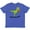 Vintage Royal Blue, variant on Inktastic Eggs-cellent Cute Easter T-Rex Dinosaur Youth T-Shirt