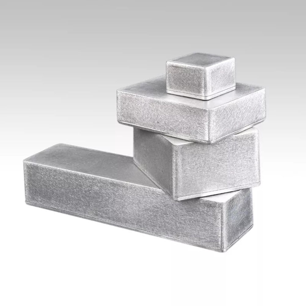 Effect Aluminum Box Metal Electric Case Instrument Silver Enclosure Project Box