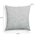 thumbnail image 2 of TOV Furniture Poh Washed Grey Boucle 20" Square Accent Pillow, 2 of 5