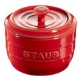 thumbnail image 1 of STAUB Ceramique 8 cm Ceramic Salt Crock, Cherry, 1 of 3