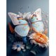 thumbnail image 1 of Diamond Beach Scenery Art Kits Resina Lienzo 5D DIY Mosaico (Pansy B), 1 of 9