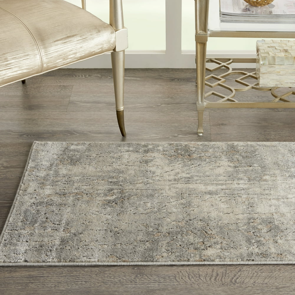 Nourison Concerto Rustic Abstract Beige/Grey Area Rug