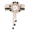 thumbnail image 1 of Pulsera para mujer, regalos para mujer, reloj de moda de aleación Khorasan, reloj de pulsera de cuarzo con flecos, modelos de reloj Kh080, reloj de moda, 1 of 3