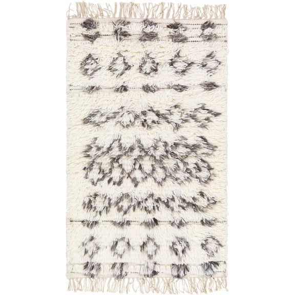 BoutiqueRugs Lochwinnoch Bohemian, Transitional Area Rug - Beige, Gray, Taupe - 2' x 3'