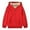 Red1, variant on yillto Boys Girls Fleece Coat Sherpa Lined Hoodie Sweatshirts Coats Zip up Long Sleeve Outwear Jackets