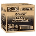 thumbnail image 2 of Castrol GTX MAGNATEC Full Synthetic Motor Oil 0W-20, 1 qt ("pack"6), 2 of 2