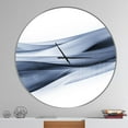 thumbnail image 3 of Designart Motif bleu clair scintillant horloge murale, 3 of 4