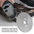 thumbnail image 3 of Ángulo de madera Muela abrasiva Lijar tallar Herramienta rotativa Disco abrasivo Para amolado MABOTO Muela de ángulo, 3 of 6