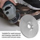 thumbnail image 3 of Muela de ángulo Ángulo de madera Muela abrasiva Lijar tallar Herramienta rotativa Disco abrasivo Para amoladora angular Recubrimiento de carburo de tungsteno Agujero de 5/8 pulg. Irfora Muela de ángulo, 3 of 6