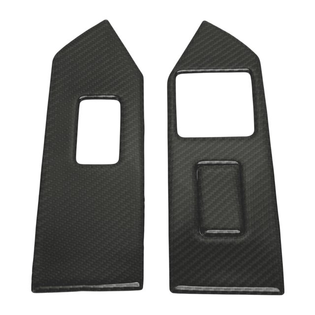 Cubierta del panel de interruptor de elevación de ventana para Ford Mustang GT 2009-2013, lado delantero izquierdo y derecho, sticker de control de ventana