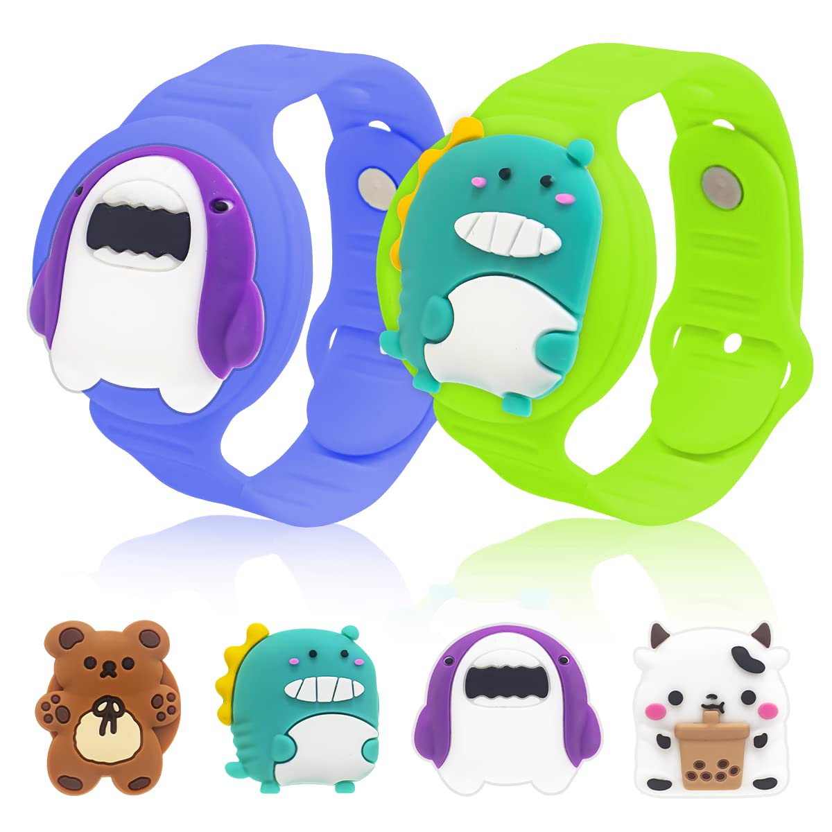 AirTag Bracelet for Kids, Kid Wristband for Apple Air Tag Hidden Watch