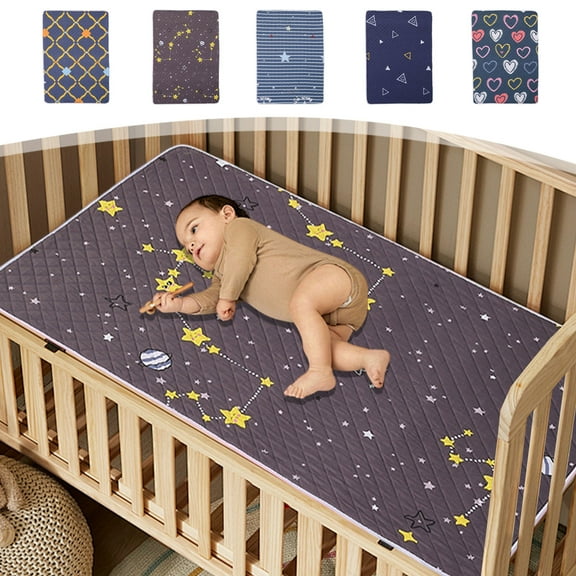 Lwlmwt Cotton Top Quilted Underpads 40x60 Inch Ultra-Absorbent Reusable Washable Potty Pad Suitable for Children, Seniors, and Pets