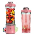 thumbnail image 1 of 150W High-Power Portable Blender with 600ml Capacity, 6-Blade Design & Dual Modes (Normal/Pulse) - 2000mAh Rechargeable Battery, USB-C Charging, IP67 Waterproof, One-Button Operation, Food-Grade AS &, 1 of 6
