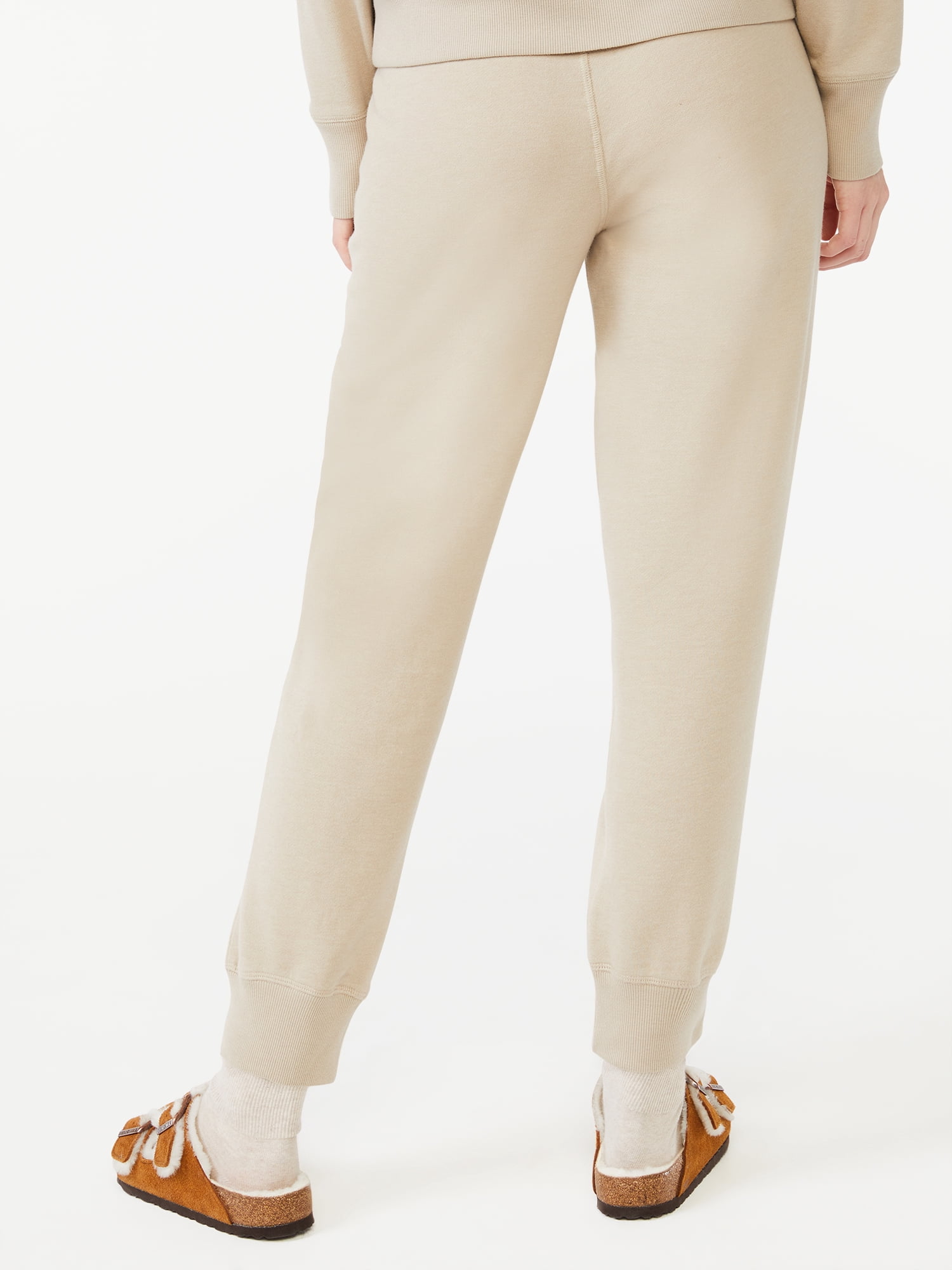 Free Assembly Women's Rib Cuff Jogger Pants