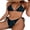 Peacock Green, variant on Women'S Triangle Bikini Set