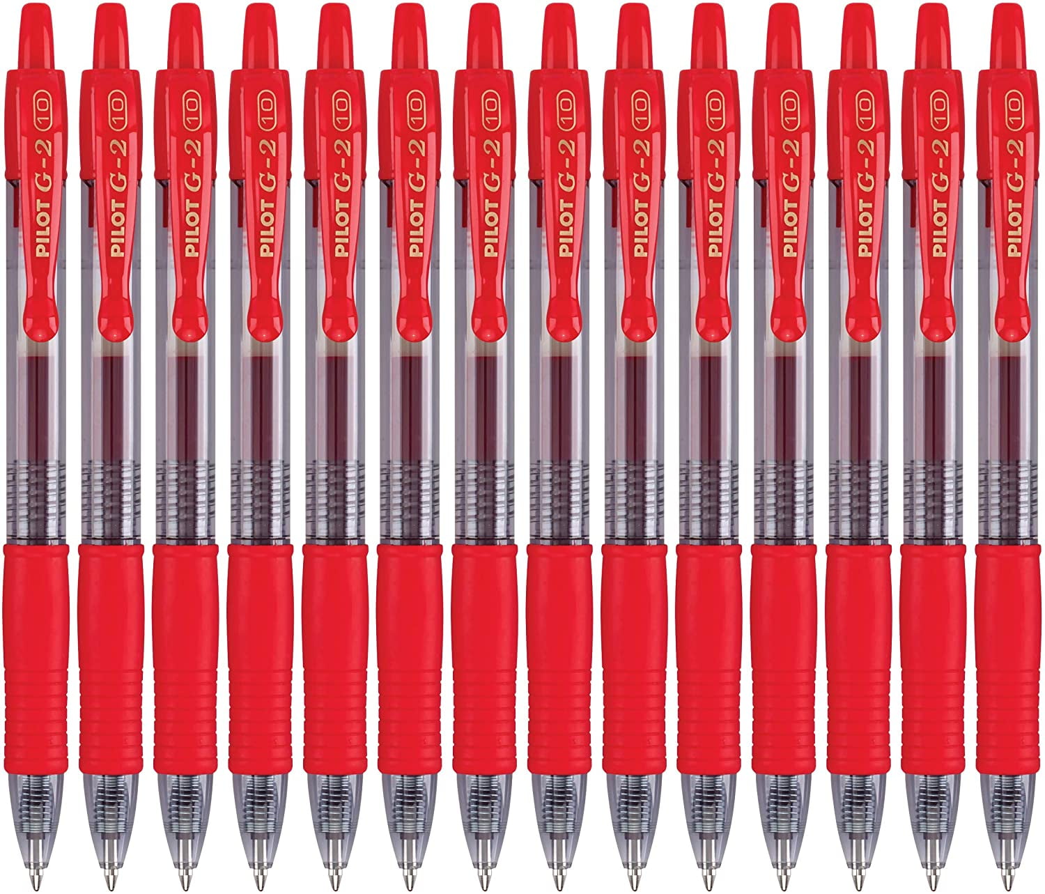 Pilot G2 Premium GEL Refills Red Ink Fine 0.7mm Point 2pk for sale