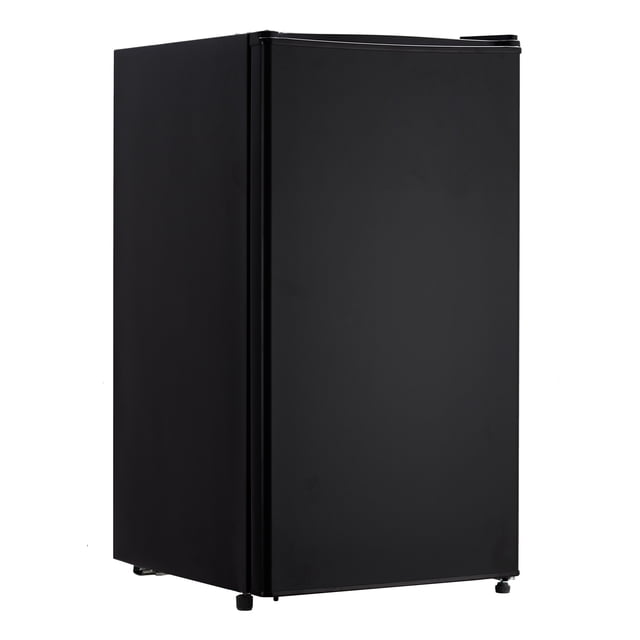 EDTara Compact Mini Fridge With Freezer, 3.2 Cu Ft Capacity, Single Door, 7 Adjustable Temperature Levels for Bedroom or Dorm