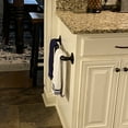 thumbnail image 6 of 18 inch Single Towel Bar for Bathroom Industrial Pipe Towel Holder Wall Mount with Screws Towel Bar Rod Hotel Style Decor, Black, 6 of 11
