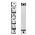 thumbnail image 4 of Tirador De Cajón, Manija De Cristal Diamantes De Cristal De Doble Orificio Ergonómicos Para Gabinetes Armarios De Guardarropa Para Muebles De Cajones Puerta Abierta Opuesta, 4 of 8