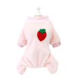 thumbnail image 1 of Mono Kawaii para perro, ropa cálida de invierno para perros pequeños, disfraz de gato, Yorkie, Bulldog Francés, pijama para Chihuahua, 1 of 4