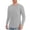 *Gray, variant on Men's UPF 50+ Sun Protection Long Sleeve T-Shirt,Lightweight Athletic Outdoor Running Hiking Top For Men,Army Green,S-2XL