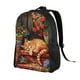 thumbnail image 2 of Fotbe Sleeping Cat Flowers Mochila de Viaje para Laptop, Mochila Ejecutiva Delgada y Resistente 15.6", 2 of 8