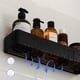 thumbnail image 4 of Estante de ducha sin taladrar, 2 estantes organizadores de ducha de acero inoxidable con ganchos, estante de baño de 38-40 cm con gran capacidad, cesta de ducha para baño y cocina., 4 of 6