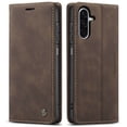 thumbnail image 2 of CaseMe Funda de Cuero for Samsung Galaxy A17, Funda de Cuero con Tapa y Tarjetero Cierre Magnético Soporte a Prueba de Golpes Fundas Protectoras para Teléfono for Samsung Galaxy A17 6.7 Pulgadas, Café, 2 of 12