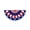 D, variant on Stars and Stripes Pleated Bunting Flags — 4th of July Decorations — Porch Railings, Fence Lines & Garage Doors, celebrating Summer BBQ Parties with classic Americana Style