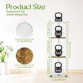 thumbnail image 2 of Metal & Wood Plant Stand Indoor & Outdoor Multi Levels lbs Capacity, 2 of 7
