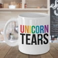 thumbnail image 3 of Unicorn Tears Cute Funny Magical Ceramic Coffee & Tea Gift Mug, Cool Office Stuff, Items, Utensils & Fun Quirky Novelty Birthday Gag Gifts For A Coworker, Teen & BFF Who Are Lovers Of Unicorns (15oz), 3 of 4