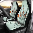 thumbnail image 1 of Juego de 2 fundas para asientos de coche ABPHQTO Red Nine Carps Drawn Fish Koi, 1 of 4