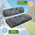 thumbnail image 5 of HUAICONG Golf Dog Silhouette Pattern Easy to Install Microfiber Towel Blanket, Universal Fit Day After Day Use Non-Slip Golf Cart Seat Covers 2 Piece for Club Car 2 Passenger Golf Cart Seats, 5 of 7