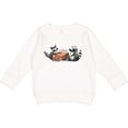 thumbnail image 2 of Inktastic Raccoon Tea Party Toddler Sweatshirt, 2 of 4