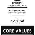 thumbnail image 5 of Core Values Quote Motivational Wall Art for Office Inspiration Poster Inspirational Canvas Painting Prints Wall Pictures for Living Room Home Decor Framed Artwork [12''''W x 18''''H], 12x18 Inch, 5 of 6