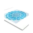 thumbnail image 2 of Awkward Styles Mandala Metal Print Wall Art Blue Boho Home Decor, 2 of 5