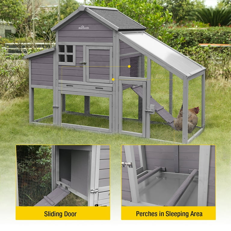 Aivituvin Large Chicken Coop With Run For 810 Chickens,, 45 OFF