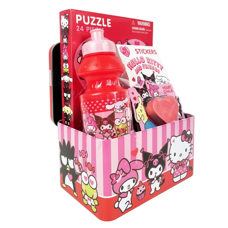 Hello Kitty Valentine's Day Tin Box Gift Set 
