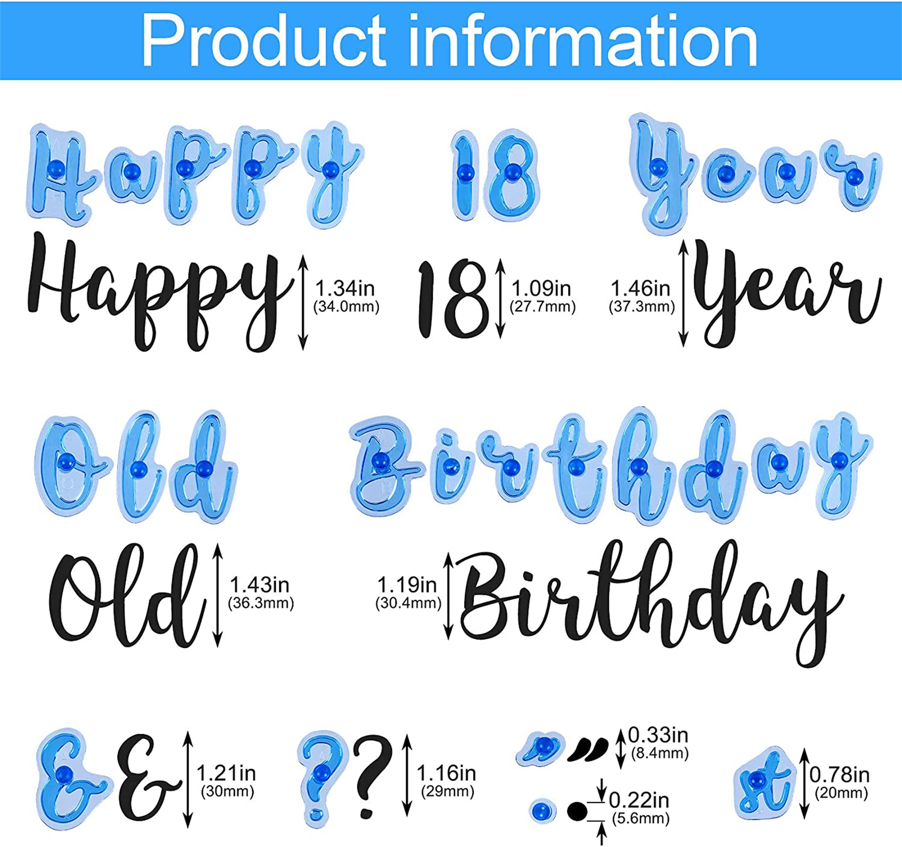 Alphabet and Numbers Stamp Set By Stamp a Cake-STA002