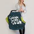 thumbnail image 3 of Fotbe Avocado in Space1 Pattern Car Seat Covers for Babies, Nursing Breastfeeding Cover Infant Carseat Canopy, Soft Stretchy Carrier Cover, 3 of 7