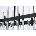 thumbnail image 6 of Serena 36 inch crystal rectangle chandelier in black, 6 of 9