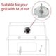 thumbnail image 5 of Reemplazo del termómetro del indicador de temperatura de barbacoa de 3 ", indicador de calor de alta temperatura de acero inoxidable -100F a 1000F, 5 of 5