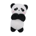 thumbnail image 4 of Manija de cambio de limpiaparabrisas Hugo Muñeco de peluche de Panda de dibujos animados Adorno interior de coche Felpa corta suave, 4 of 10