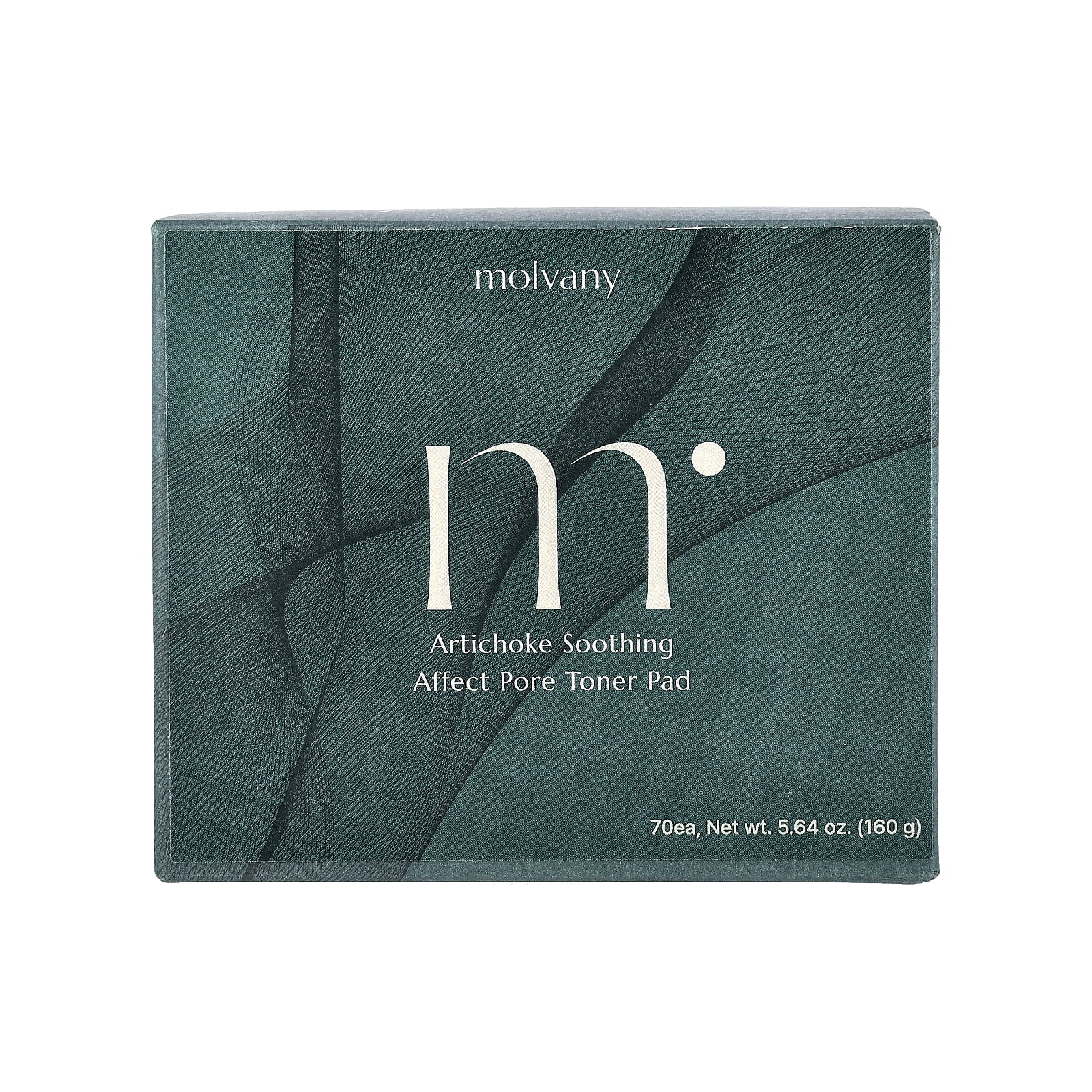 Molvany Artichoke Soothing Affect Pore Toner Pad, 70 Pads, 5.64 oz (160 g)