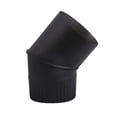 thumbnail image 1 of GROWTH TANK 45 degree Elbow Pipe Chimney Exhaust Pipe Stainless Steel Heat Resistant Flue Pipe M, 1 of 9