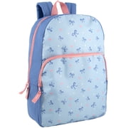 17 Inch Fun Printed Backpack for Commute and Travel in Beautiful Bows Print