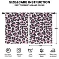 thumbnail image 2 of Blackout Kids Curtains,Pink and Black Of Leopard Print Childrens Insulated Curtains Set Of 2,Bedroom Essentials,Toddler Room Decor 42"x54", 2 of 5