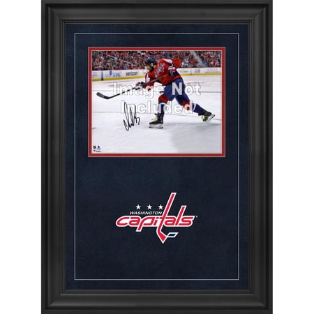 Washington Capitals Deluxe 8 x 10 Horizontal Photograph Frame with Team Logo