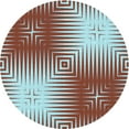 thumbnail image 1 of Ahgly Company Tapis d'Intérieur Lavables en Machine, Ronds, Rouges, 7' Ronds, 1 of 7